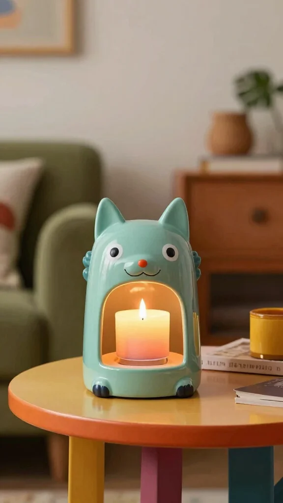 11 Antique Candle Warmer Ideas for a Period-Inspired Character-Rich Home - 11. Quirky Finds: Unusual Candle Warmers 1