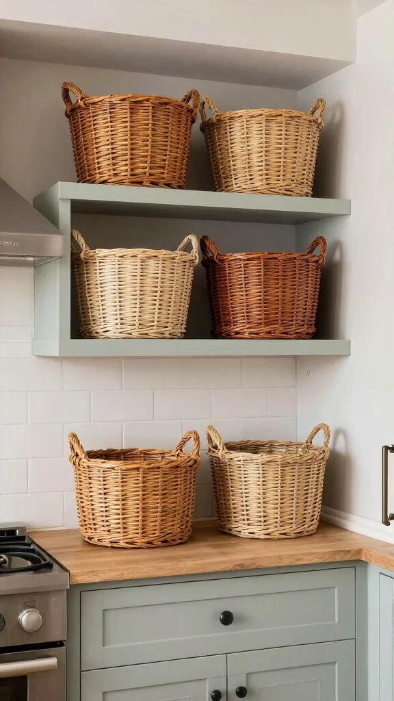 11 Basket Ideas for the Top of Kitchen Cabinets for Stylish Extra Storage - Conclusion 1