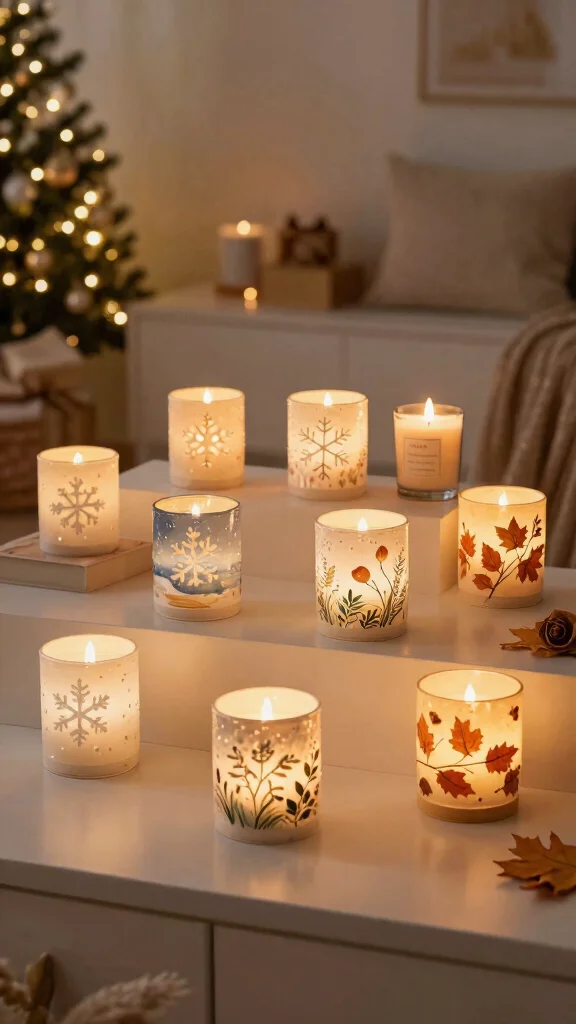 11 Candle Warmer Ideas for Special Events: From Dinner Parties to Weddings - 9. Seasonal Candle Warmers for Year-Round Decor 1