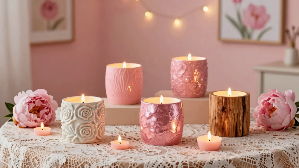 11 Pink Candle Warmer Ideas for a Soft Feminine Glowing Home Accent