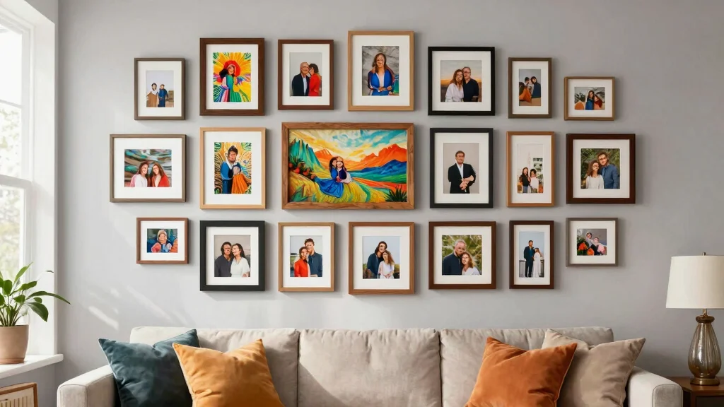 12 16x20 Picture Frame Wall Ideas for a Large-Format Statement Display