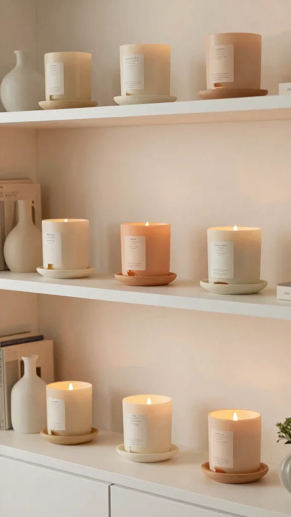12 Aesthetic Candle Warmer Ideas for a Styled Mood-Setting Home Display - 12. Themed Collections of Candle Warmers 1