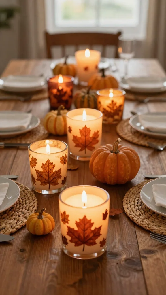 12 Aesthetic Candle Warmer Ideas for a Styled Mood-Setting Home Display - 6. Scents and Styles: Seasonal Theme Warmers 1