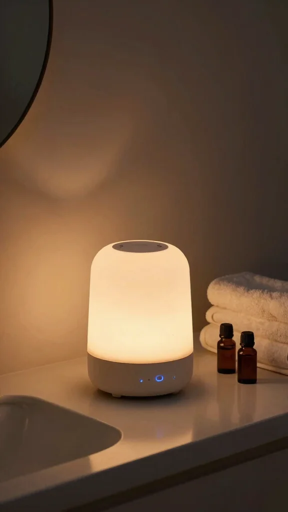 12 Aesthetic Candle Warmer Ideas for a Styled Mood-Setting Home Display - 9. Warmers with Built-In Diffusers 1