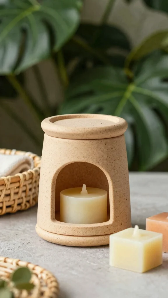 12 Aromatherapy Candle Warmer Ideas for a Calming Wellness-Focused Home - 6. Eco-Friendly Wax Warmers 1