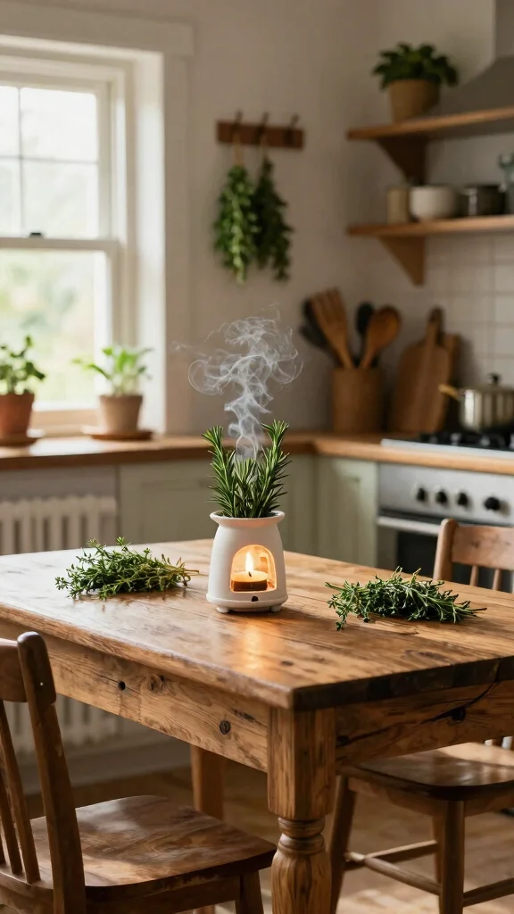 12 Best Scent Combinations for Candle Warmers That Fill Any Room - 7. Herbal Harmony: Rosemary and Thyme 1