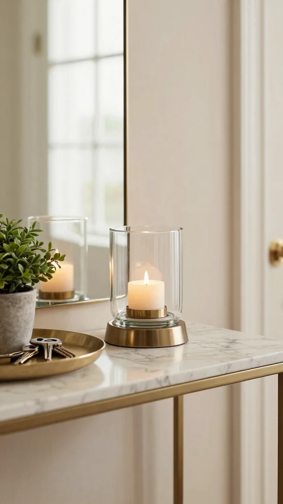 12 Candle Warmer Ideas for Every Room From Bedroom to Bathroom - 7. Elegant Touch in the Entryway 1