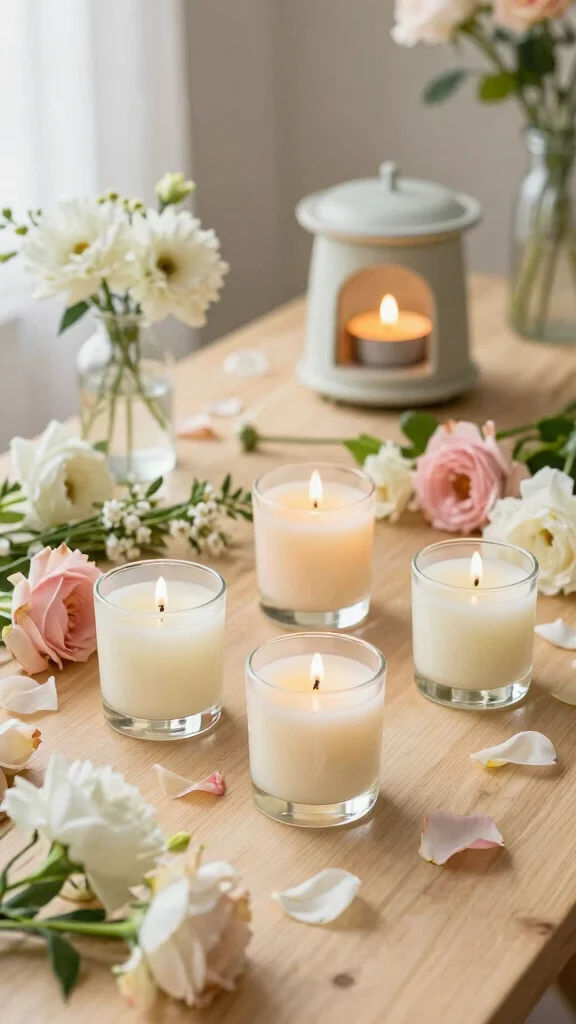 12 Candle Warmer Wax Melt Recipes for Every Season and Mood - 9. Floral Bouquet Delight 1