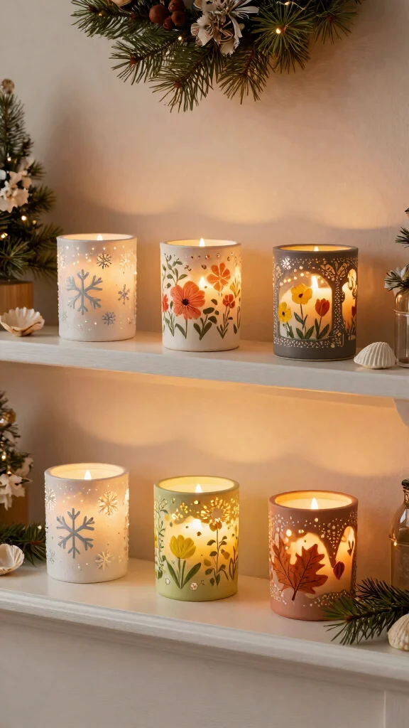 12 Creative Candle Warmer Ideas to Style Display and Use Every Day - 10. Seasonal Candle Warmers 1