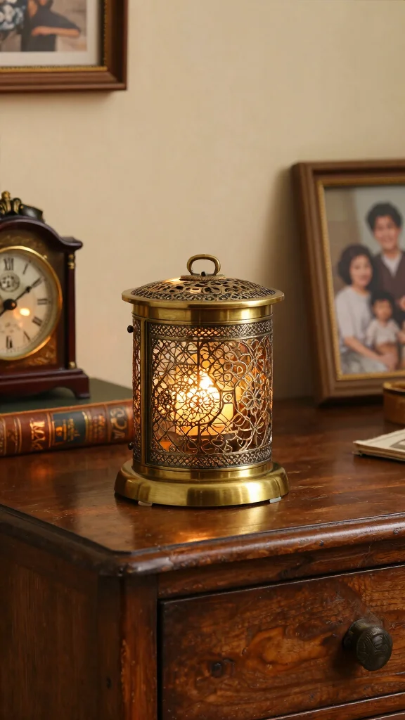 12 Creative Candle Warmer Ideas to Style Display and Use Every Day - 4. Vintage-Inspired Candle Warmer 1