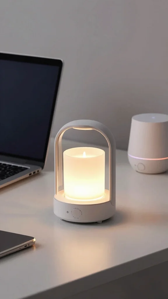 12 Creative Candle Warmer Ideas to Style Display and Use Every Day - 9. Modern Tech-Enabled Candle Warmers 1