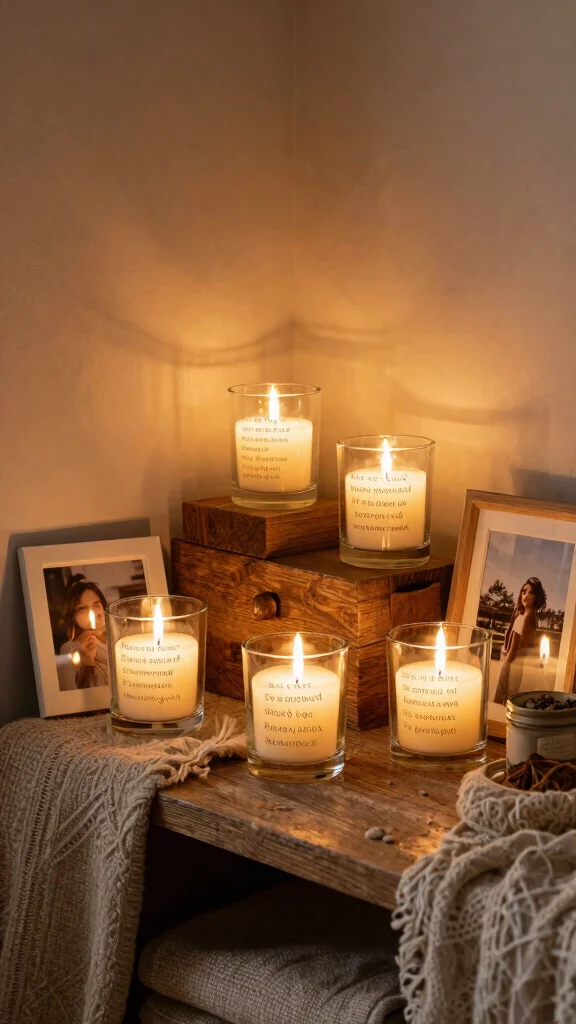 12 Glass Candle Warmer Ideas for a Delicate Light-Catching Glow - 12. Personalized Glass Warmers 1