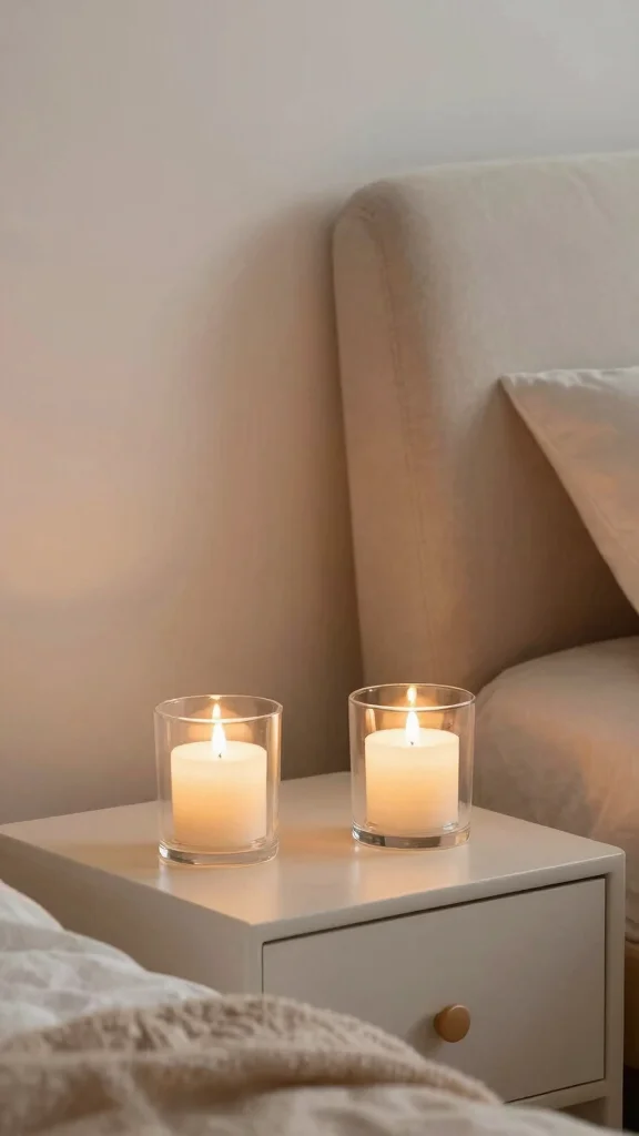 12 Glass Candle Warmer Ideas for a Delicate Light-Catching Glow - 9. Minimalist Clear Glass 1