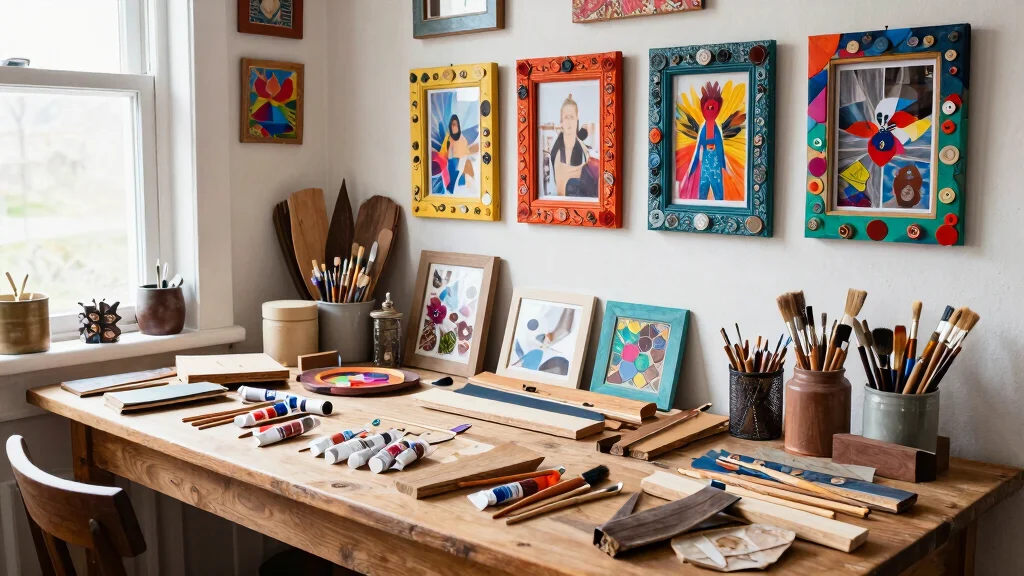 12 Handmade Picture Frame Ideas for One-of-a-Kind Personal Wall Art
