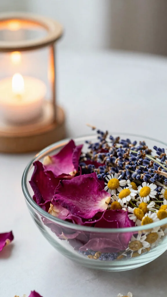 12 Homemade Candle Warmer Scent Ideas Using Simple Pantry Ingredients - 6. Floral Bliss 1