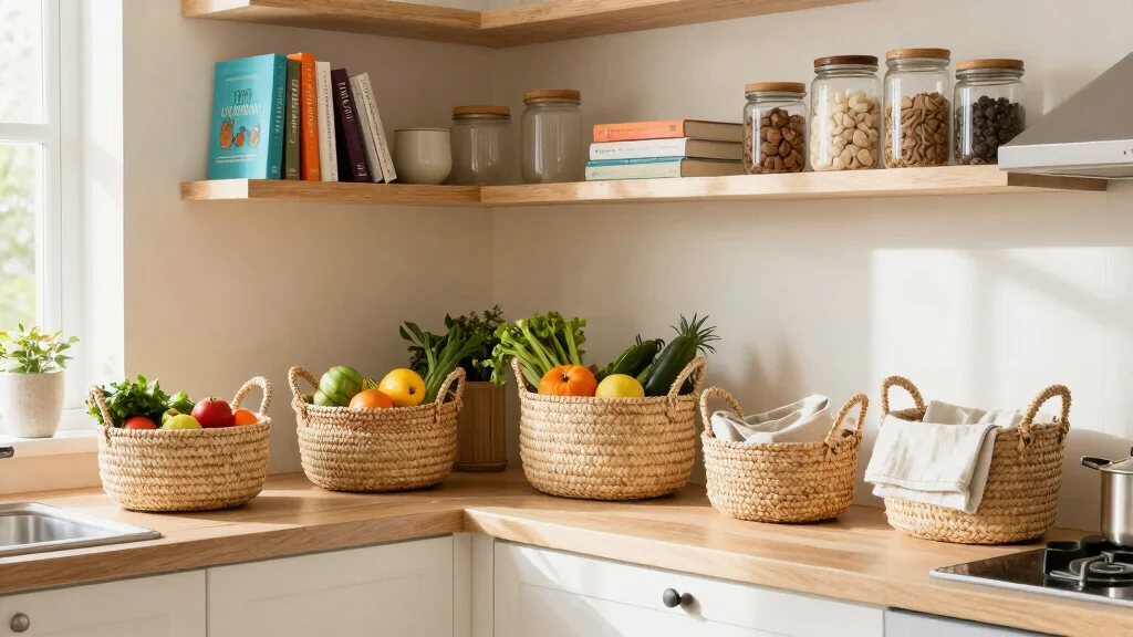 12 Kitchen Basket Ideas for Organizing Produce Linens and Pantry Items