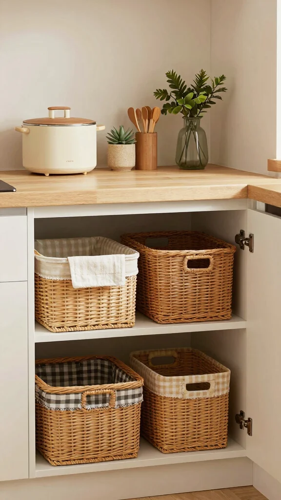 12 Kitchen Cabinet Basket Ideas for Pullout and Open Storage - Conclusion 1