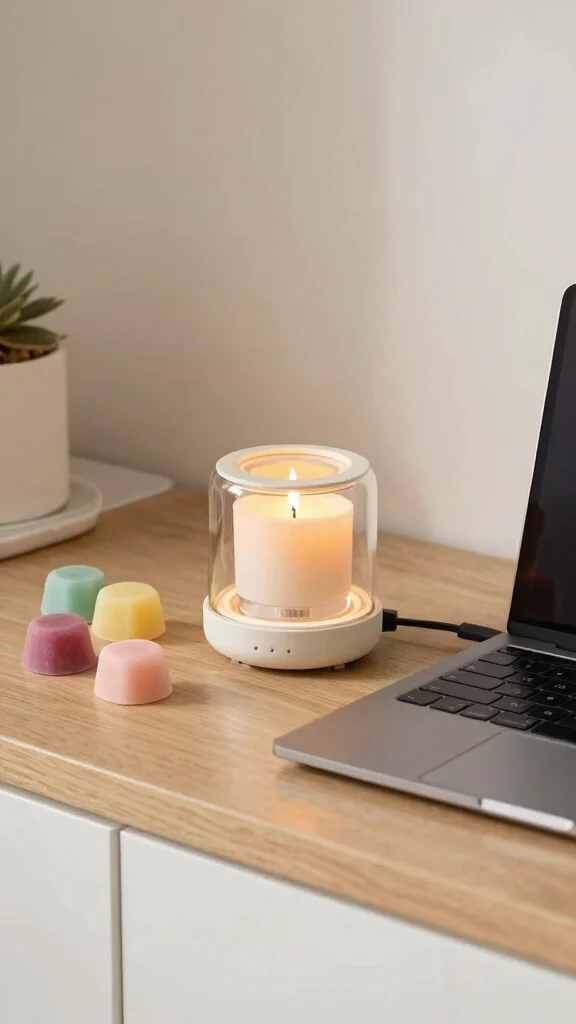 12 Kitchen Candle Warmer Ideas for a Scented Cozy Cooking Space - 11. Travel-Friendly Warmers 1