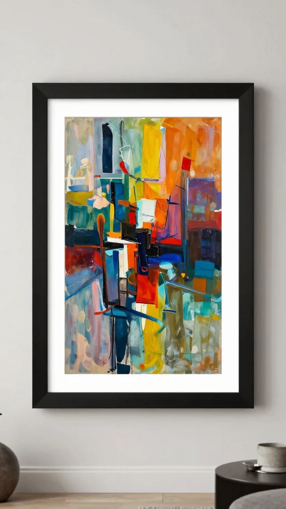 12 Large Picture Frame Ideas for a Bold Statement-Making Wall Display - 7. Frame within a Frame 1