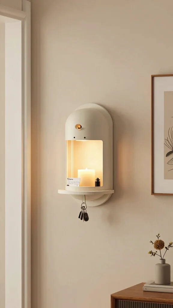 12 Modern Candle Warmer Ideas for a Clean Minimal Design-Forward Home - 10. Wall-Mounted Candle Warmers 1