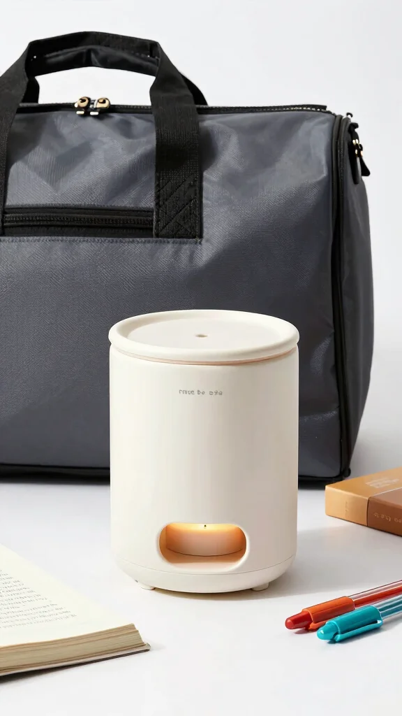 12 Modern Candle Warmer Ideas for a Clean Minimal Design-Forward Home - 9. Travel-Friendly Candle Warmers 1
