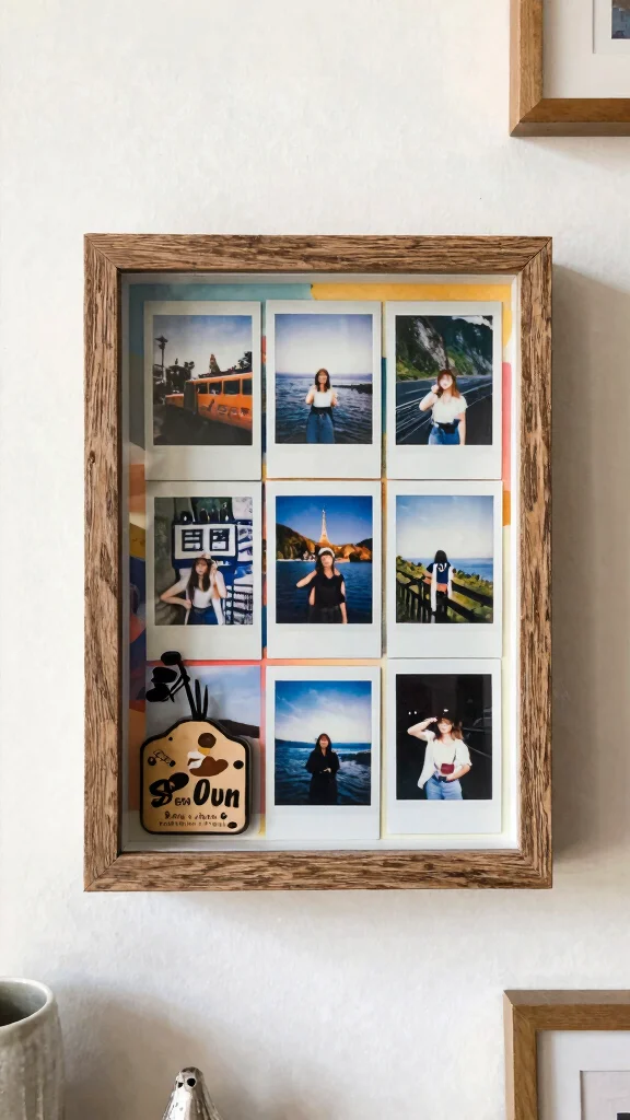 12 Polaroid Picture Frame Ideas for a Fun Nostalgic Photo Display - 4. DIY Shadow Box Frames 1