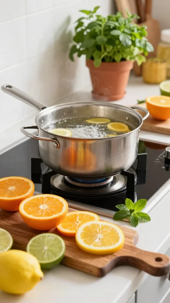 12 Simmer Pot Candle Warmer Ideas for an All-Natural Aromatic Home - 1. Citrus Delight Simmer Pot 1
