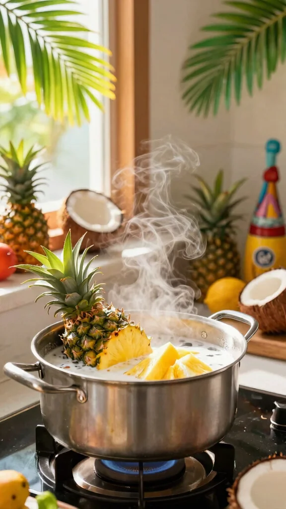 12 Simmer Pot Candle Warmer Ideas for an All-Natural Aromatic Home - 12. Tropical Paradise Simmer Pot 1