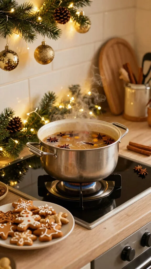 12 Simmer Pot Candle Warmer Ideas for an All-Natural Aromatic Home - 8. Cozy Gingerbread Simmer Pot 1