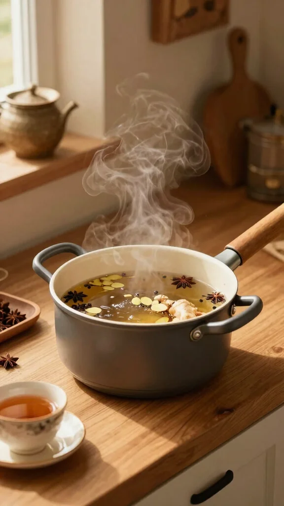 12 Simmer Pot Recipes for Candle Warmers for a Natural Fragrant Home - 8. Spiced Chai Blend 1