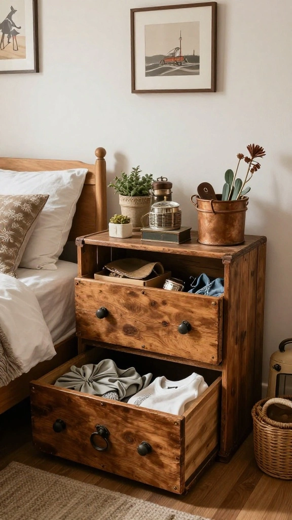 12 Under-Bed Basket Ideas for Hidden Accessible Off-Season Storage - 11. Repurposed Items for Unique Storage 1