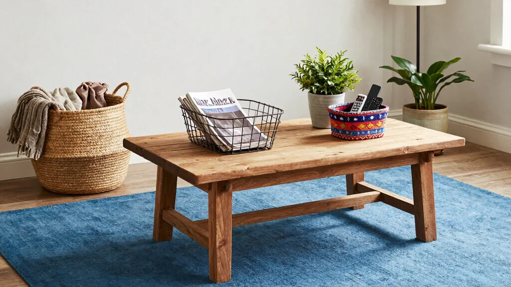 12 Under-Table Basket Ideas for Hidden Storage in Any Room