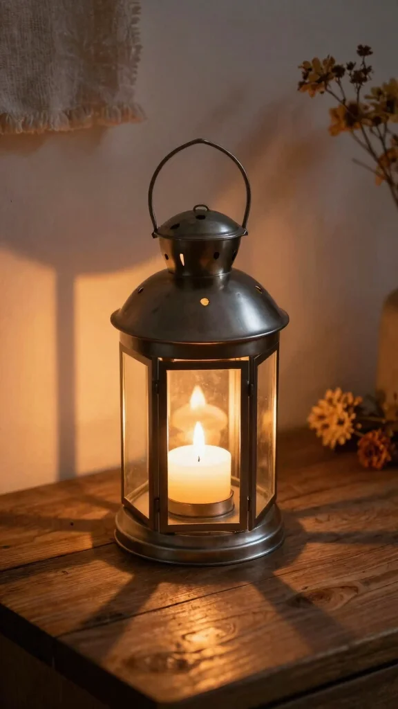 12 Unique Candle Warmer Ideas That Double as Decorative Statement Pieces - 10. Elegant Lantern Candle Warmer 1