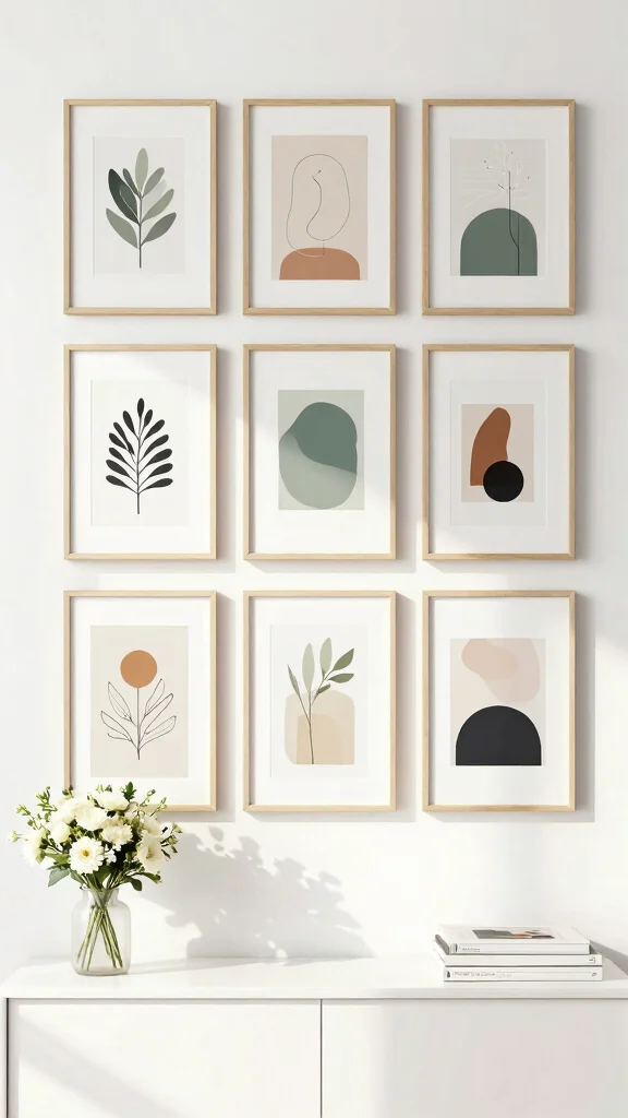 12 Unique Picture Frame Ideas That Stand Out on Any Wall - 10. Minimalist Clip Frames 1