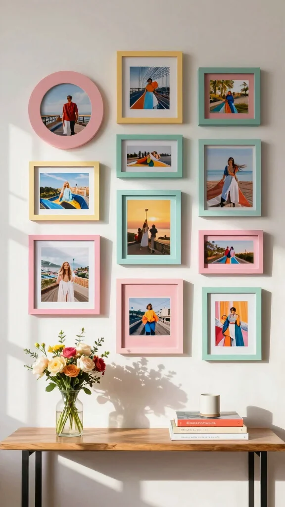12 Unique Picture Frame Ideas That Stand Out on Any Wall - 4. Collage Frames with a Twist 1