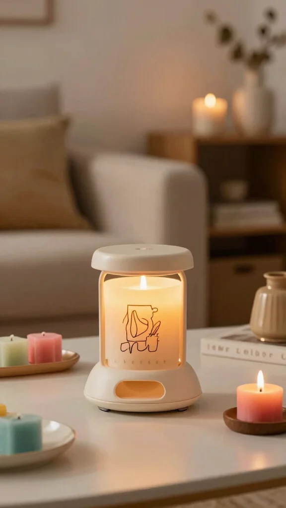 12 Ways to Create Ambiance With Candle Warmers for Every Mood - 11. Personal Touch with Custom Warmers 1