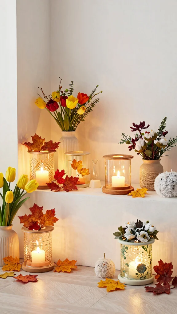 12 Ways to Decorate With Candle Warmers for a Warm Scented Home - 11. Seasonal Scents for the Year 1