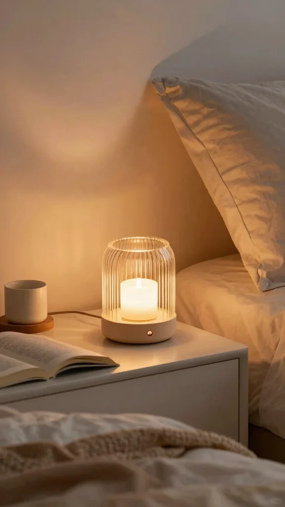 12 Ways to Decorate With Candle Warmers for a Warm Scented Home - 7. Bedroom Ambiance 1