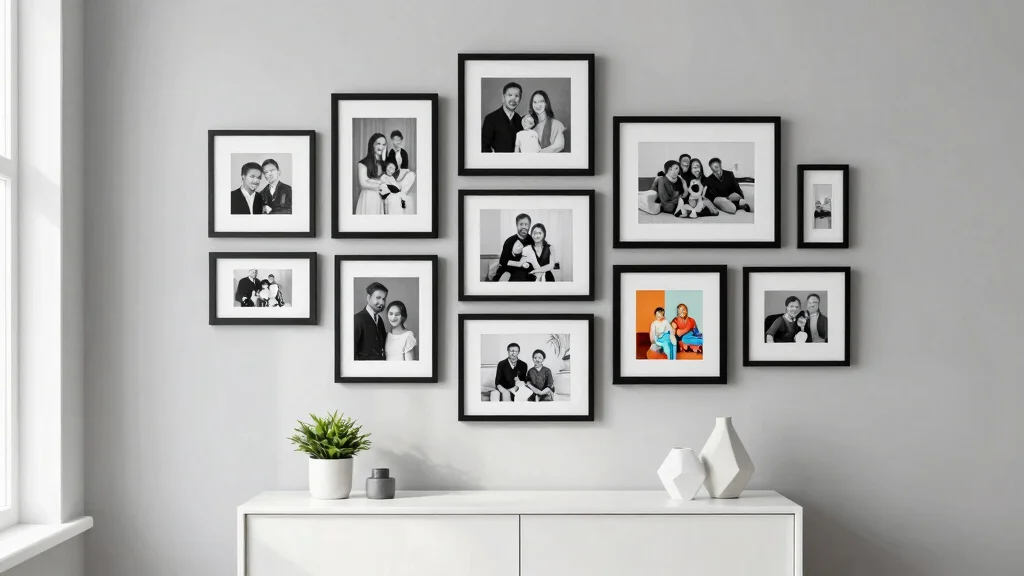 13 Black Picture Frame Ideas for a Sleek Modern Wall Display