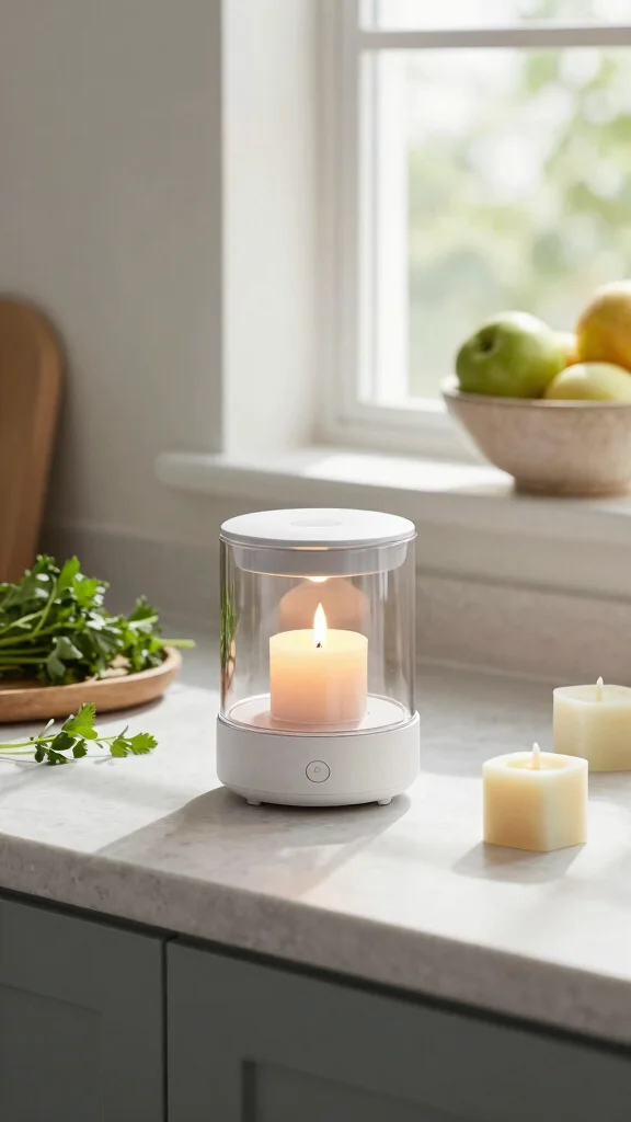 13 Candle Warmer Ideas for Living Rooms, Bedrooms, Kitchens, and Beyond - 6. Eco-Friendly Electric Candle Warmers 1