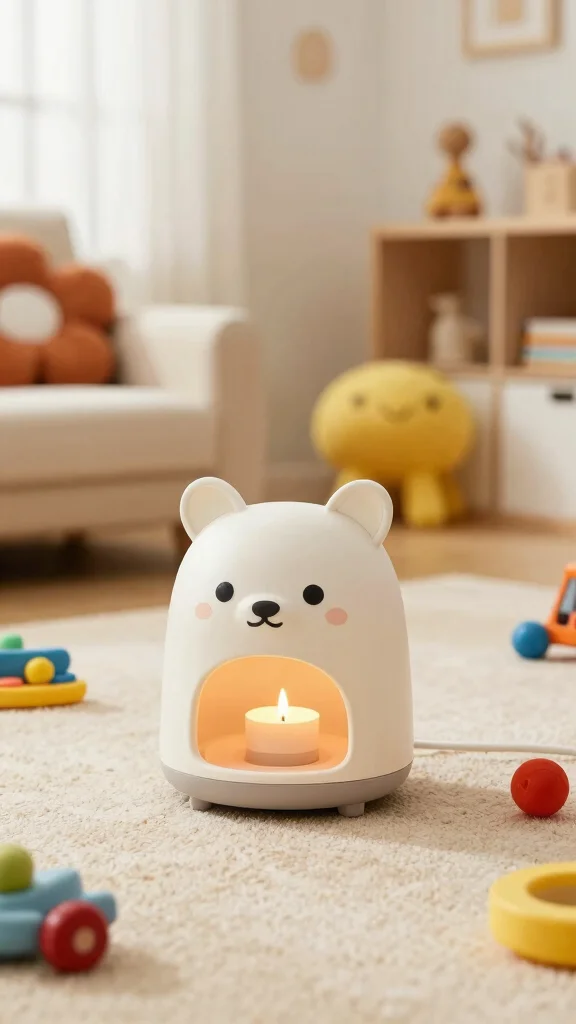 13 Candle Warmer Lamp Ideas for a Cozy Flameless Glow in Any Room - 10. Whimsical Playful Shapes 1