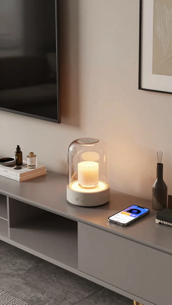 13 Candle Warmer Lamp Ideas for a Cozy Flameless Glow in Any Room - 11. Smart Candle Warmers 1