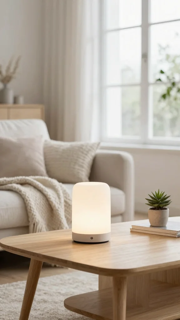 13 Candle Warmer Lamp Ideas for a Cozy Flameless Glow in Any Room - 5. Minimalist Scandi Style 1