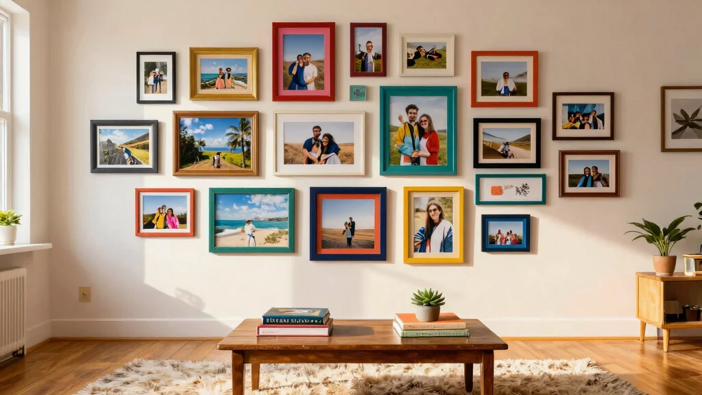 13 Collage Picture Frame Ideas for a Layered Personal Wall Display