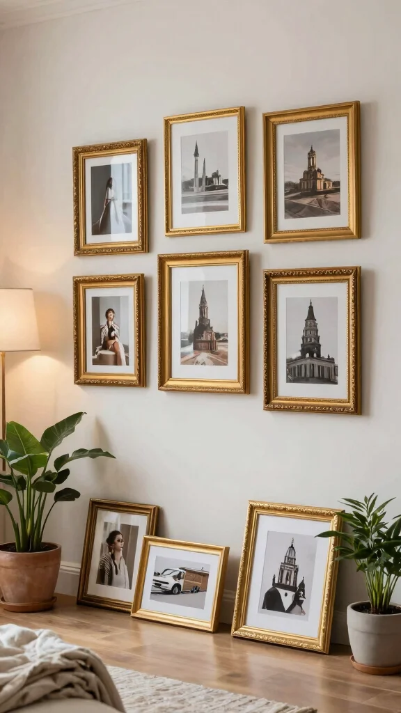 13 Gold Picture Frame Ideas for a Glamorous Polished Wall Display - Conclusion 1