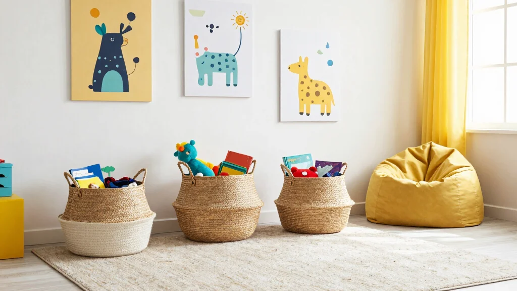 13 Kids Room Basket Ideas for Toys, Books, and Clothes That Stay Tidy