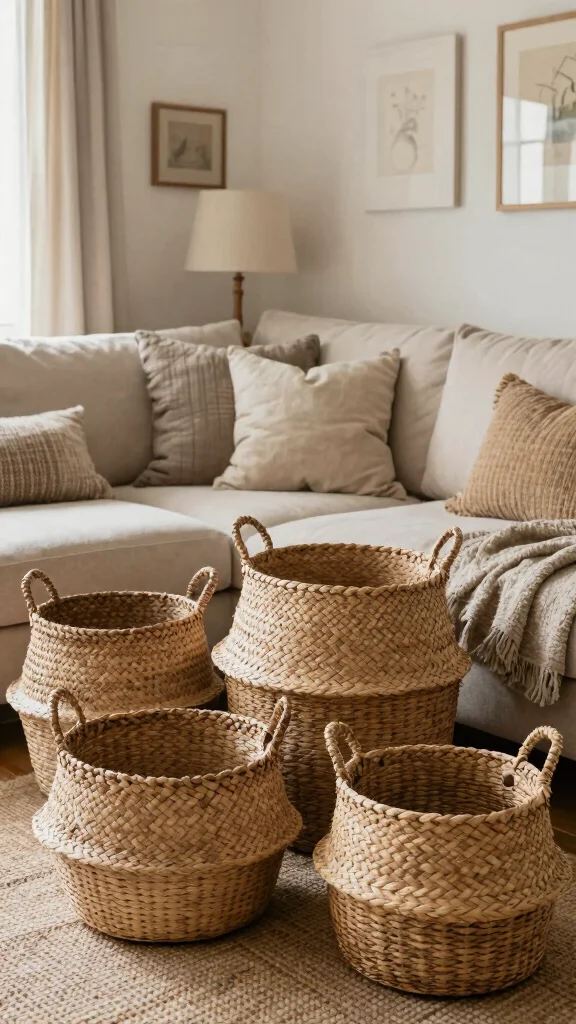 13 Living Room Basket Ideas for Cozy Textured Functional Storage - Conclusion 1