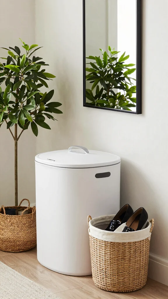 13 Storage Basket With Lid Ideas for a Tidy Hidden-Away Look - 5. Multi-Functional Baskets 1