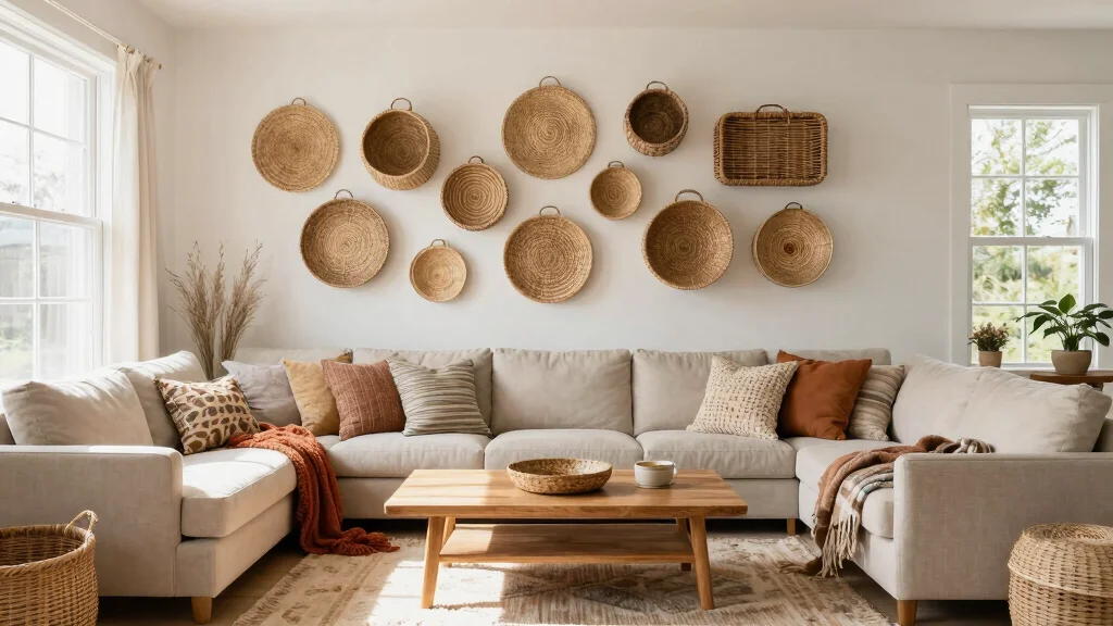 13 Wall Basket Decor Ideas That Turn Storage Into Artwork