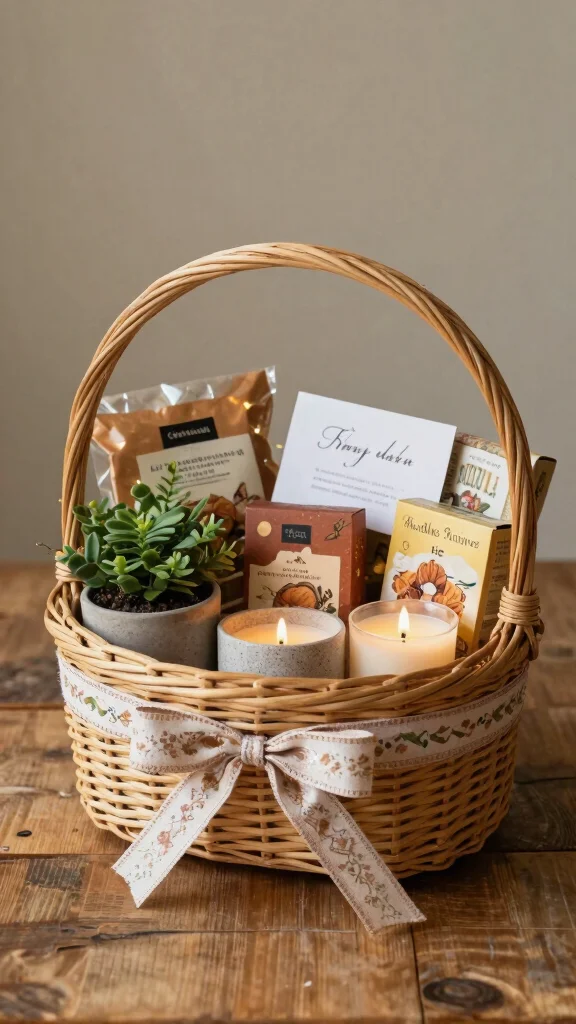 13 Woven Basket Ideas for Storage and Decor That Add Natural Texture - 13. Personalized Gift Baskets 1